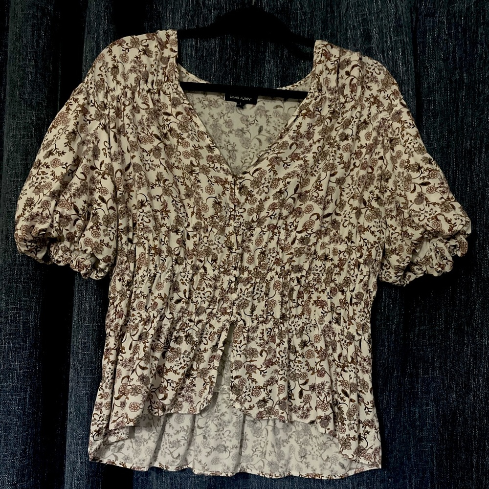 Dear John floral top